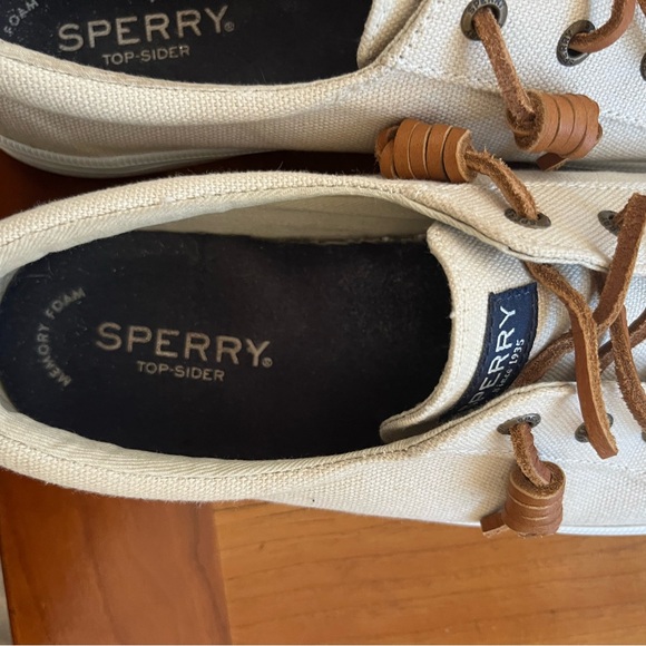 Sperry khaki canvas shoes - Picture 3 of 8